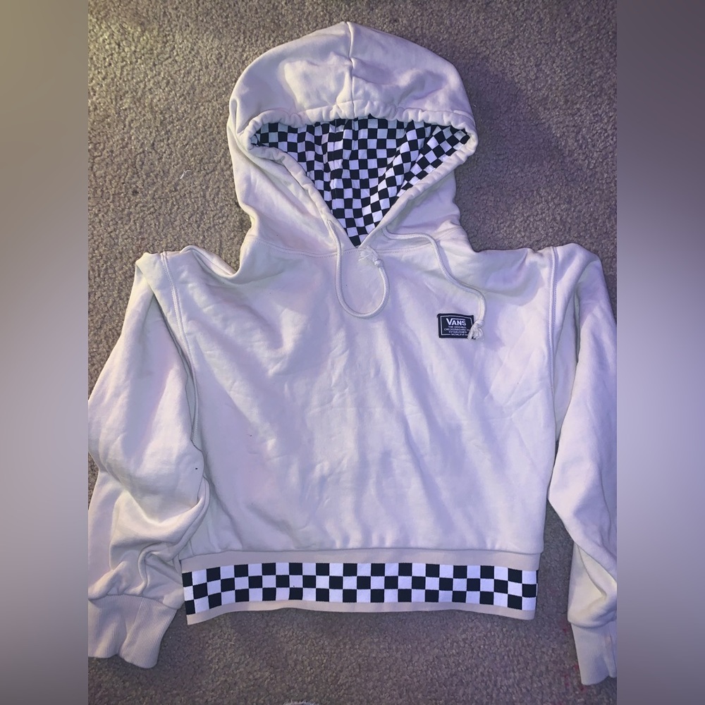 Vans crop top hoodie